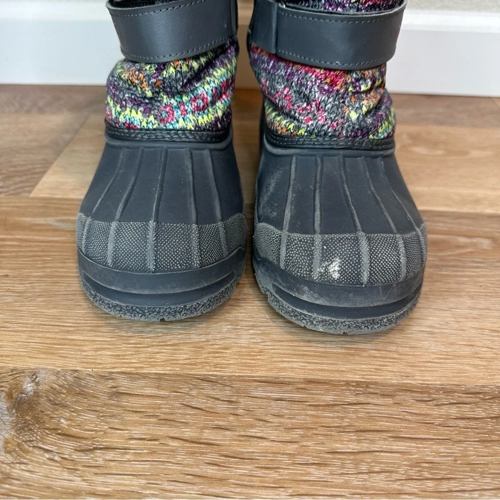 Dream Pairs Kamick Waterproof Mid Calf Girls Snow Boots, Size 4